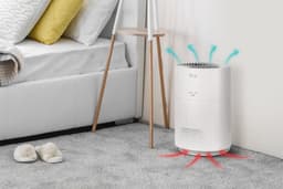 Teesa Luchtreiniger Pure Life P500 – HEPA Filter & Koolstoffilter – Luchtzuiveraar voor Slaapkamer, Woonkamer of Kantoor – Verwijdert Allergenen, Fijnstof, Geuren & Rook – Stil en Efficiënt — thumbnail 8