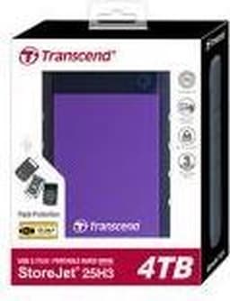 Transcend StoreJet 25H3 Rugged - Externe harde schijf - 4 TB — thumbnail 7