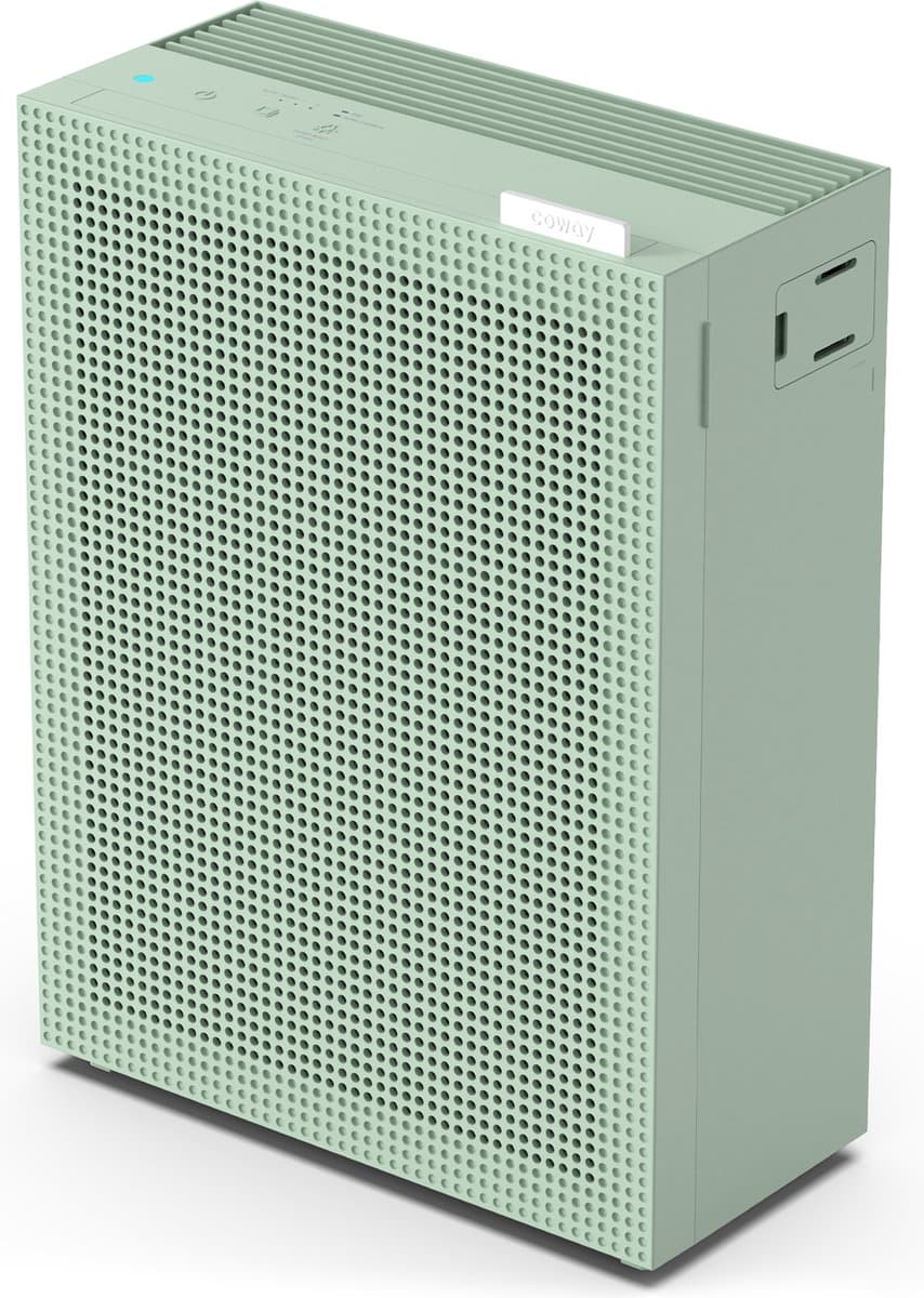 Coway Airmega 150 Luchtreiniger - Air Purifier - 281 m³/u - Wasbaar pre-filter + HEPA filter + koolstoffilter - Verwijdert tot 99,97% van ultrafijne deeltjes - Tegen stof, pollen en allergenen - Fluisterstil (20 dB) - ECARF & Quiet Mark - Groen — afbeelding 1