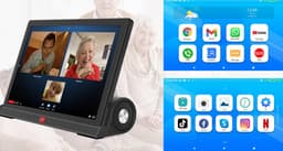 Lipa F50 senioren tablet - Tablet voor ouderen - Senioren telefoon 4G - Senioren mobiel 4G - Senioren smartphone - Met docking - 10.1 inch - 64 GB opslag - 4G SIM - Android 13 - SOS noodknop - GPS - Grote toetsen & dubbele speaker - Google Playstore — thumbnail 9