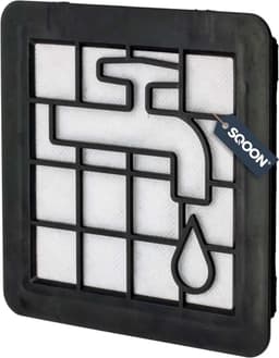 SQOON® Motorfilter Geschikt voor Philips 2000-serie – Model XV1220/01 – Wasbaar – 14,5 x 14,5 cm — thumbnail 3