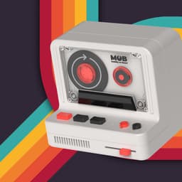 Mobility on Board, RS-80 Retro Look Bluetooth Luidspreker Polaroid 5W, Grijs — thumbnail 2