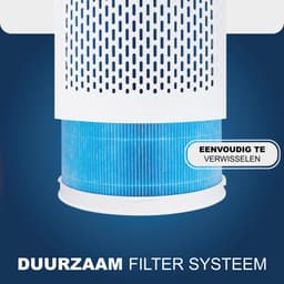 Aironex Luchtreiniger met Hepa Filter – Tegen Allergie & Hooikoorts - HEPA 13 + Ionisator – CADR 365 m³/u – 55 m² – Stil – Luchtkwaliteitsindicator - Air Purifier -Luchtreinigers — thumbnail 10