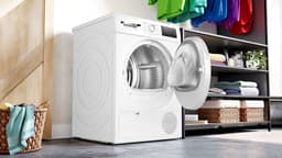Bosch WTH8300LNL - Serie 4 - Wasdroger - Warmtepompdroger - Droogt zoals jij wilt met Auto Dry - Stil - 8 kg - Easy Clean gemakkelijke reiniging — thumbnail 7