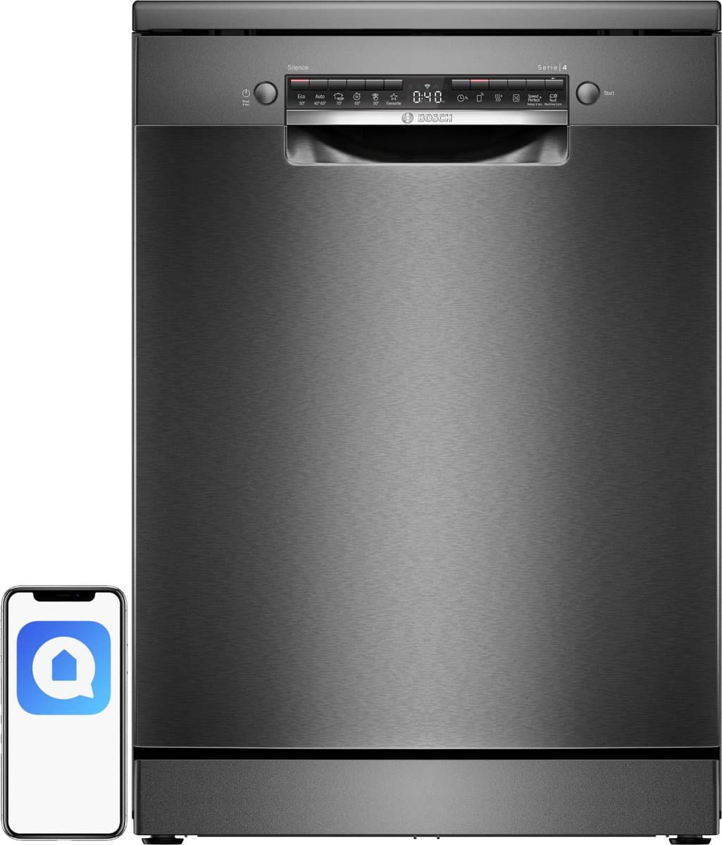 Bosch SMS4HVC03E - Vrijstaand vaatwasser - 14 couverts - verbinding met app - 46 dB — afbeelding 1