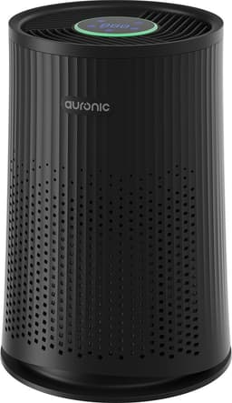 Auronic Luchtreiniger Compact Pro met HEPA 13 Filter, Ionisator en Koolstoffilter - Ruimtes tot 30m² - CADR-waarde van 150m³/u - Air Purifier met Aromatherapie - Zwart — thumbnail 1