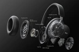AKG N9 Hybrid Headset Bedraad en draadloos Hoofdband Oproepen/muziek Bluetooth Zwart — thumbnail 9