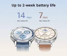 HUAWEI WATCH GT5 41mm Wit Leer Horlogeband - Verbeterd 24/7 gezondheidsbeheer - Tot 2 weken batterijduur - Compatibel met iOS & Android — thumbnail 7