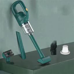 Nivard Kruimeldief - Handstofzuiger - Snoerloos - Draadloos - Auto Stofzuiger - Caravan - Best Verkocht - Car Vacuum Cleaner - Mini - Groen — thumbnail 2