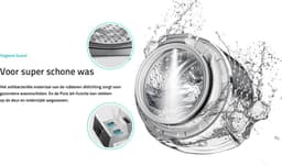 Hisense WF5S9045BW 5S Serie Wasmachine - Energielabel A-30% - 9kg - Connectlife WiFi-bediening - Auto Dose - Stoomfunctie - Snel 15' — thumbnail 21