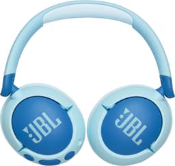 JBL Junior 470NC - Draadloze Kinderkoptelefoon - Bluetooth - Noise Cancelling - Veilig Volume <85 dB - Over-ear - 50 uur batterij - Met Microfoon - JBL Headphones-app - Voor Tablet & School - Blauw — thumbnail 6