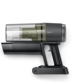 Philips Steelstofzuiger Draadloos XC3033/01 - Zuigmond met LED verlichting - Zonder Zak - Met Kruimeldief - Batterijduur tot 60 min - Lichtgewicht - Zwart — thumbnail 8