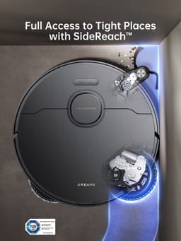 Dreame X40 Ultra Complete - Robotstofzuiger met dweilfunctie - Geschikt voor huisdierharen - Complete accessoires kit - Zwart — thumbnail 6