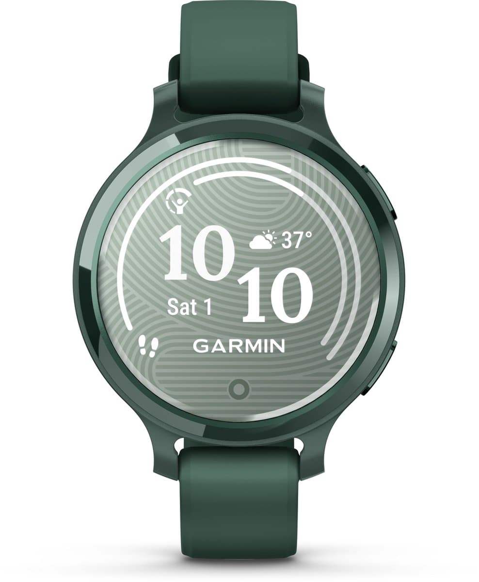 Garmin Lily 2 Active - Smartwatch - 35 mm - Jasper Green met een Jasper Green Siliconen Bandje — afbeelding 1