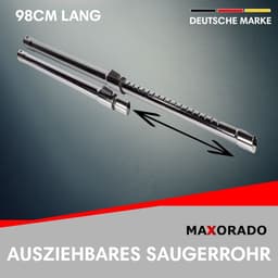 Maxorado 32mm Set 3-delig voor uw stofzuiger - Buis + combi mondstuk + stofborstel - geschikt voor Kärcher, Electrolux, Nilfisk, Numatic, Fam, AEG, Privileg, Progress — thumbnail 7