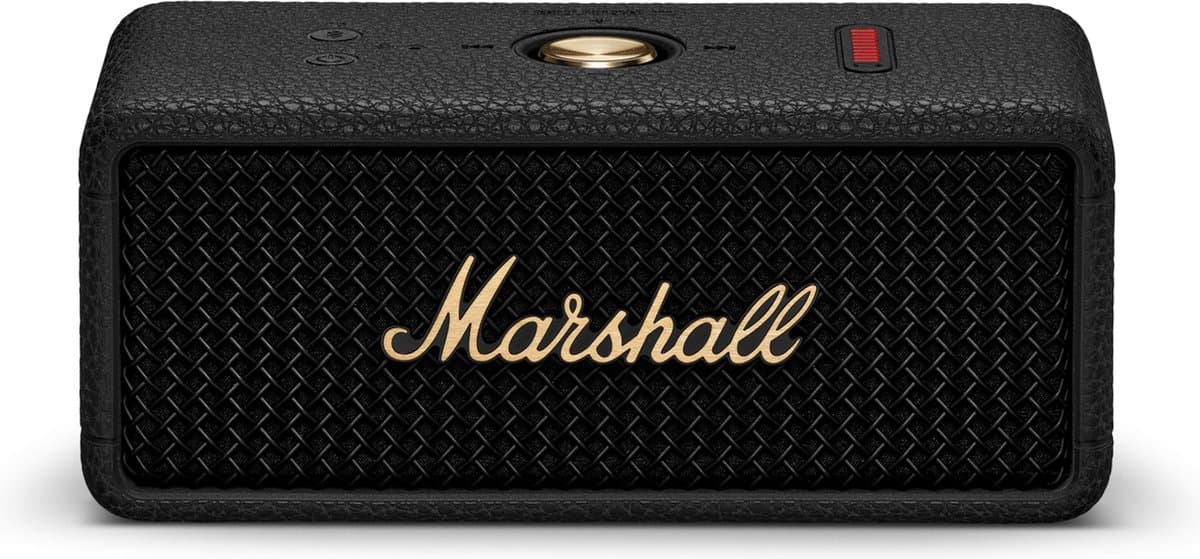 Marshall Emberton III - Bluetooth Speaker - Black and Brass — afbeelding 1