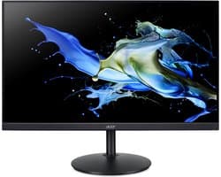 CB242Ybmiprx - 60cm (23.8") ZeroFrame IPS 1ms (VRB) FreeSync HDR Ready 100M:1 ACM 250nits LED VGA HDMI DP MM Audio In/Out Height Adj. Pivot EURO EMEA MPRII Black Acer EcoDisplay