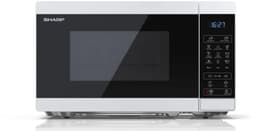 Sharp YC-MG02EW - Vrijstaande Magnetron met Grill - 20L - 800W Magnetron / 1000W Grill - Digitaal Display - Wit — thumbnail 1