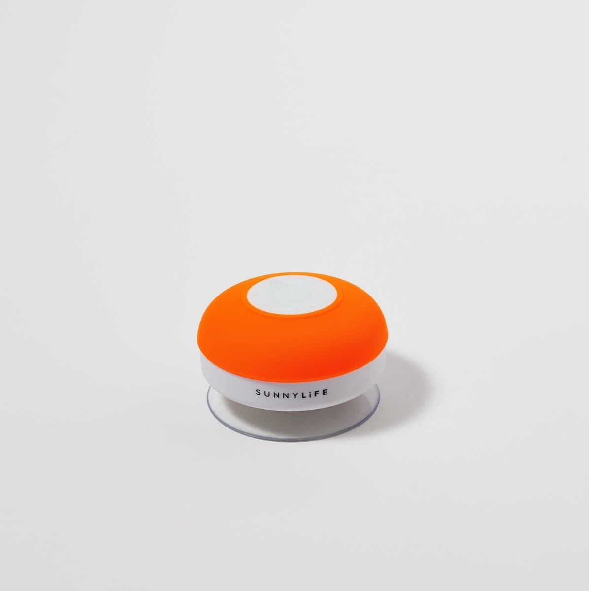 Sunnylife - Beach Accessoires Bluetooth Speaker Waterproof Zuignap Neon - Siliconen - Oranje — afbeelding 1
