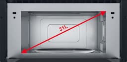 Whirlpool W7 MD440 Roestvrijstaal Grill-magnetron Ingebouwd 31 l 1000 W — thumbnail 12