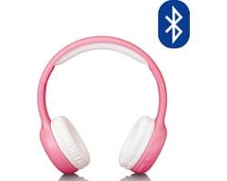 Lenco HPB-110PK - Vouwbare kinder Bluetooth Hoofdtelefoon - Pink
