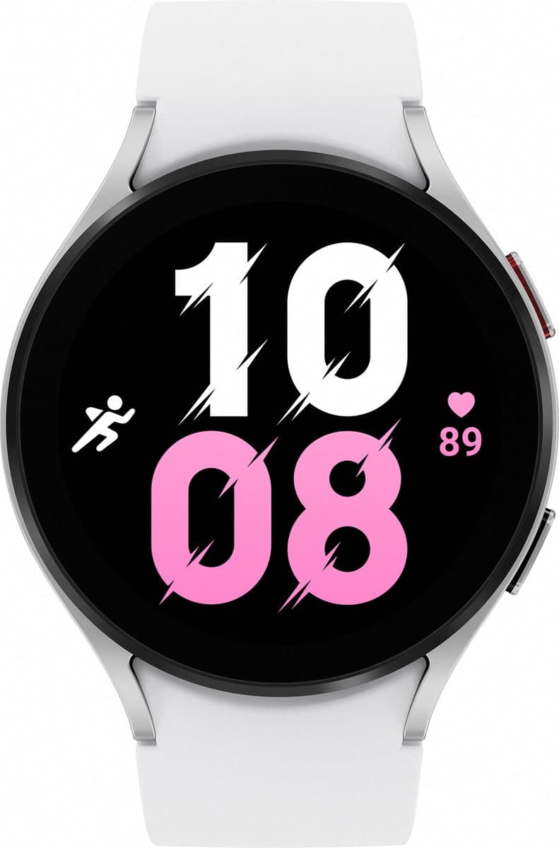 Samsung Galaxy Watch5 - Smartwatch heren en dames - 44 mm - Silver — afbeelding 1
