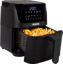 Princess Digital Airfryer XL 182024 - Heteluchtfriteuse - 3.5 liter - 11 automatische programma's - Digital Touchscreen - Zwart — thumbnail 3