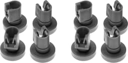 Vaatwasser Wiel - Onderkorf - 8 Stuks - 24mm - Geschikt voor Ikea, AEG, Electrolux, Zanussi — thumbnail 1