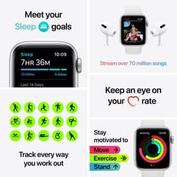 Apple Watch SE - Smartwatch - 40mm - Spacegrijs — thumbnail 11