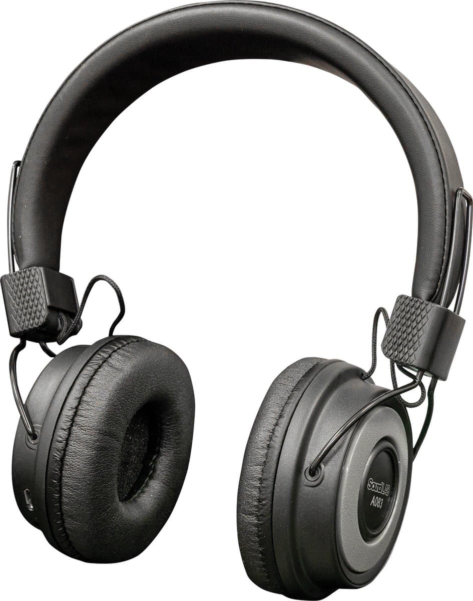 SoundLAB Bluetooth On Ear Koptelefoon (Zilver) — afbeelding 1