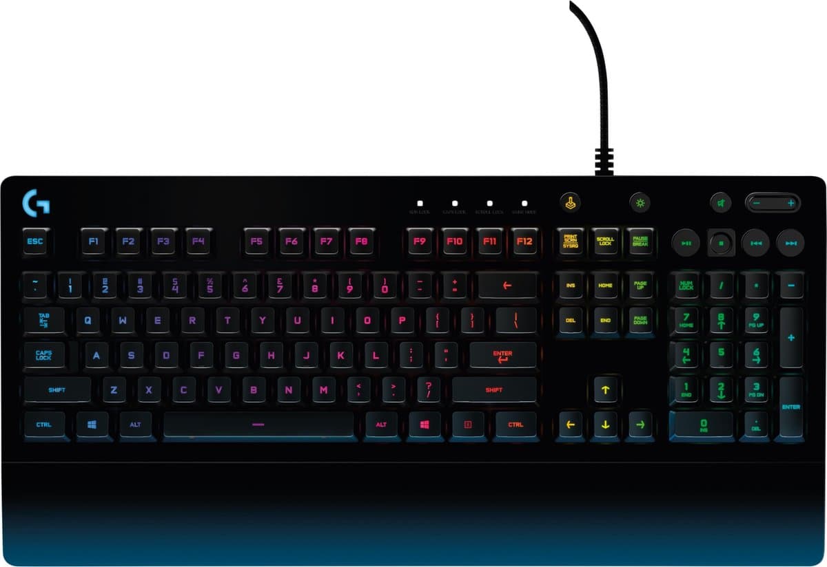 Logitech G213 Prodigy - Gaming Toetsenbord - US Qwerty (ISO) - Zwart — afbeelding 1