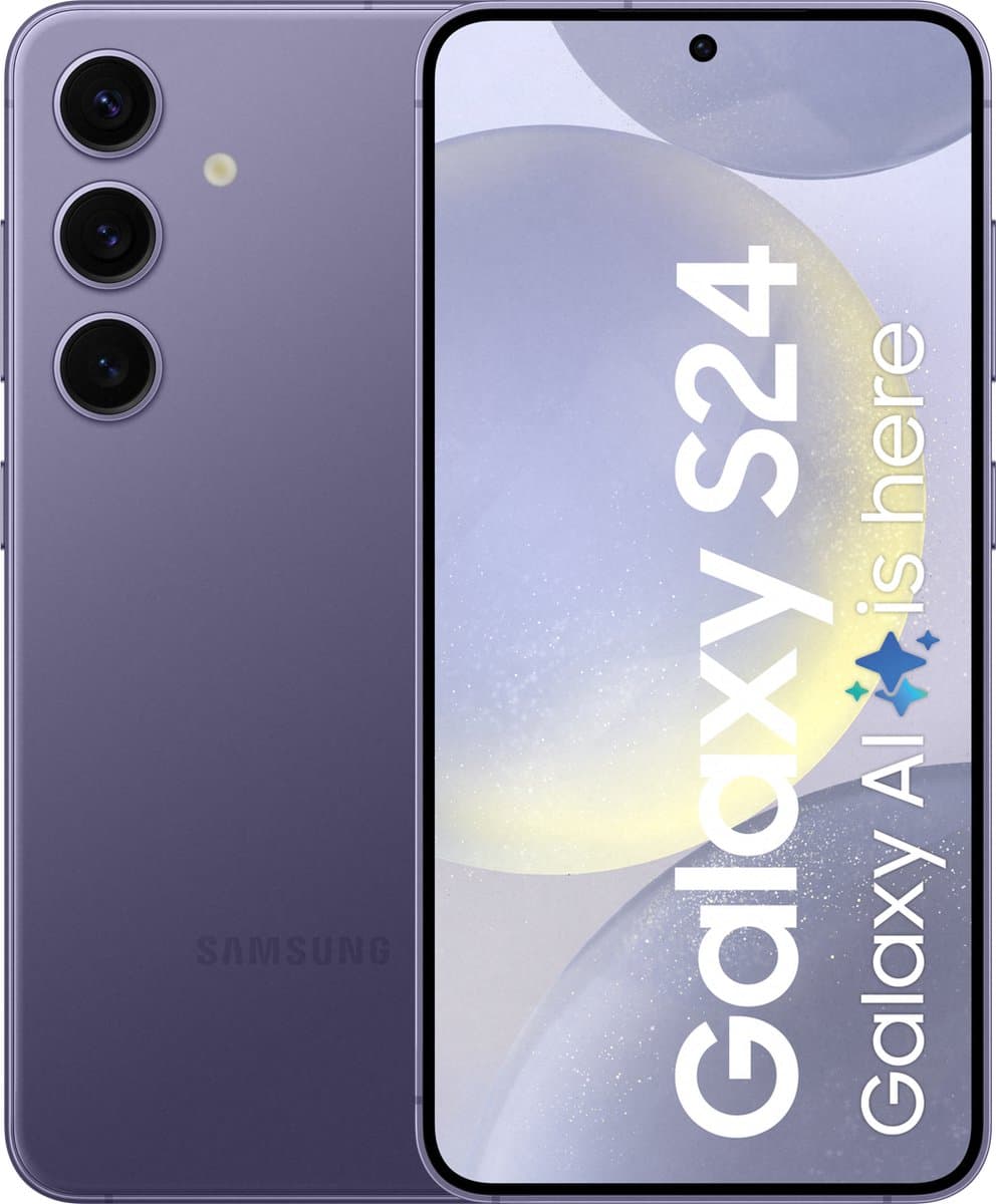 Samsung Galaxy S24 5G - 128GB - Cobalt Violet — afbeelding 1