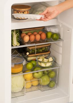 CREATE - Koelkast in retrostijl - Zwart - Handvat Zwart - FRIDGE RETRO 107L — thumbnail 6