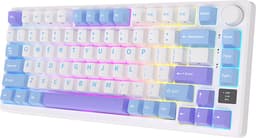 Royal Kludge RKM75 - Mechanisch Gaming Toetsenbord - Gaming Keyboard - Draadloos - Met Display - RGB - Silver Switches — thumbnail 5