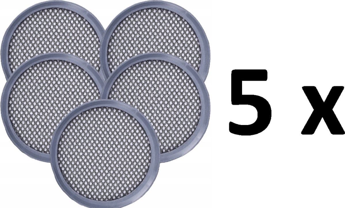 5 X WASBARE HEPA-FILTERS vervanging VOOR PHILIPS SPEEDPRO 5000 AQUA STOFZUIGER FC6721, FC6722, FC6723, FC6724, FC6725, FC6726, FC6727, FC6728, FC6729. Vervanging van filters FC8009/01. — afbeelding 1