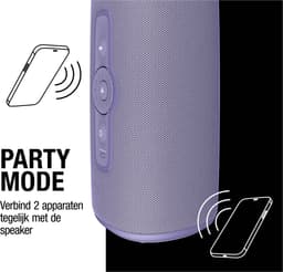 Fresh 'n Rebel Bold M2 - Waterdichte Draagbare Bluetooth Speaker - 24 uur speeltijd - Dreamy Lilac — thumbnail 6