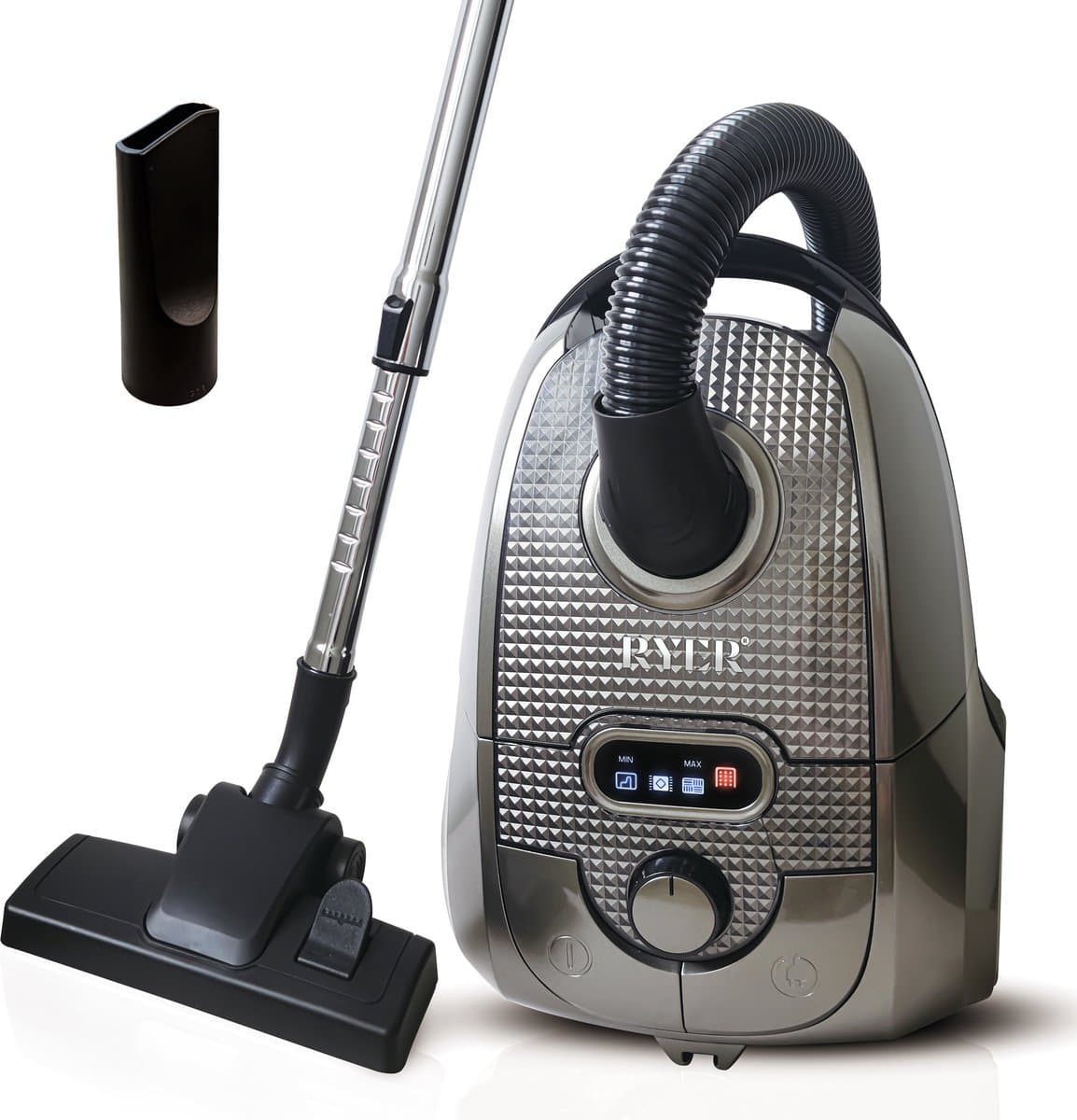 RYER Stofzuiger met Zak - 3L - 7m Snoer - 3 Sterke Standen - Vacuum Cleaner - HEPA — afbeelding 1
