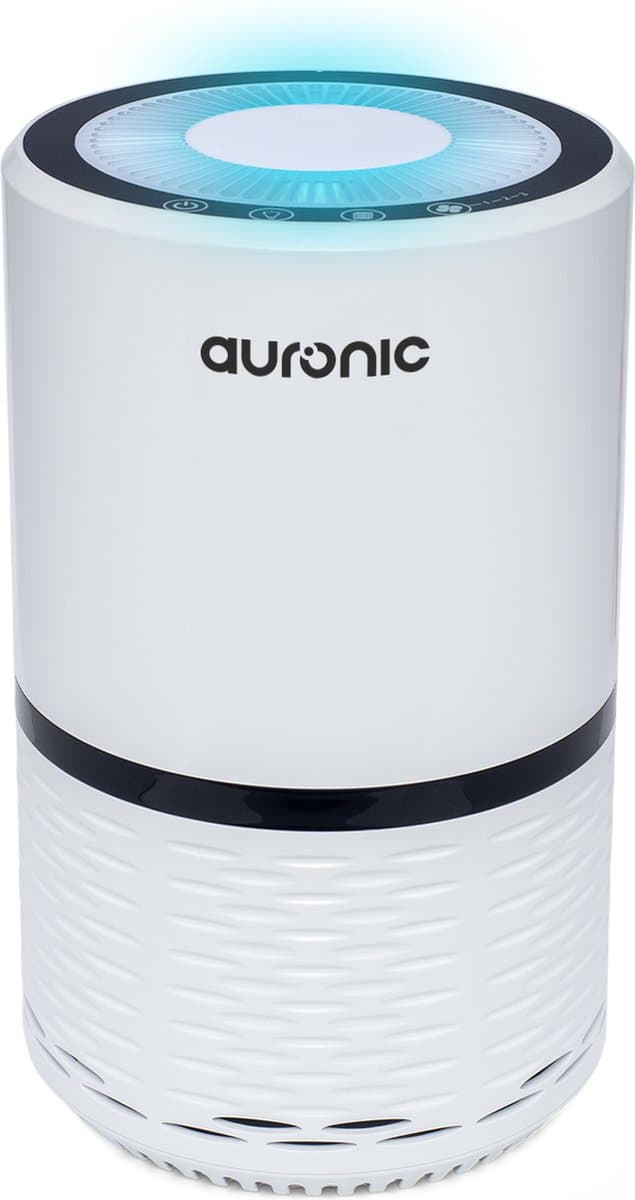 Auronic Luchtreiniger - 12 m² - Air Purifier met HEPA Filter - Verwijdert 99,97% - 25W - 3 Standen - Wit — afbeelding 1