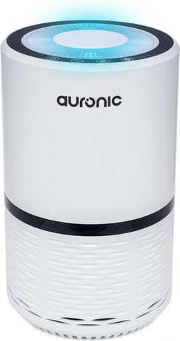 Auronic Luchtreiniger - 12 m² - Air Purifier met HEPA Filter - Verwijdert 99,97% - 25W - 3 Standen - Wit — thumbnail 1