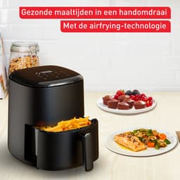 Tefal Easy Fry Compact EY1458 - Airfryer - 3L - 1300W - Compact Design - Zwart — thumbnail 11