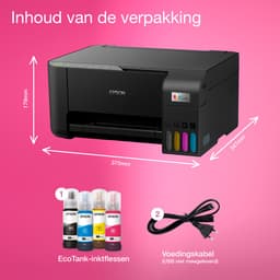 Epson EcoTank ET-2860 - All-in-One Inkttank Printer- Zwart — thumbnail 7