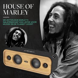 House of Marley Get Together 2 Bluetooth Speaker - Draadloos - 20+ Uur Speeltijd - 40 watt vermogen - Bass boost EQ — thumbnail 6