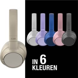 Fresh ‘n Rebel Clam Fuse – Draadloze Bluetooth Koptelefoon met Active Noise Cancelling - 45 uur Speelduur - Silky Sand — thumbnail 9