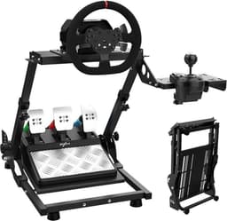 PXN - A10 - Wheel Stand Pro Versie - Racestuur standaard - Inklapbaar - Zwart - Geschikt voor Logitec - PXN - Fanatec - Thrustmaster - In Hoogte Verstelbaar — thumbnail 1