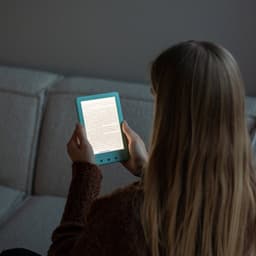eReader 6 inch - E-Reader met Backlight - Ebook Reader - 17H Schermtijd - 4GB - Blauw - Silvergear — thumbnail 3