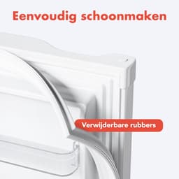 KitchenBrothers Koelkast - 127L - Tafelmodel - IJskast - Frigo - Vrijstaand - Wit — thumbnail 4