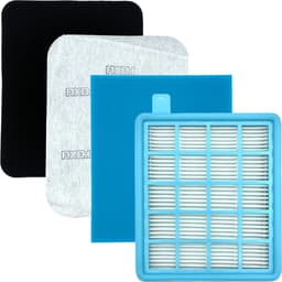 Fixem® 4-in-1 filterset geschikt voor Philips FC8058/01 - voor PowerPro Active en PowerPro Compact series - HEPA filter - stofzuiger hepafilter - stofzuigerfilter 432200493803 — thumbnail 1