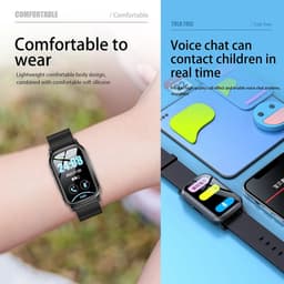 DrPhone Zone3 - 4G GPS Smartwatch - Waterdicht, Real-Time Locatie, Camera, SOS - Voor Ouderen en Kinderen - Roze / Wit — thumbnail 19