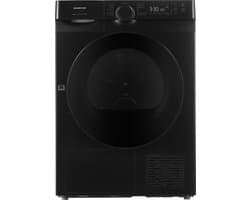 Inventum VDW8030B - Warmtepompdroger - 8kg - 14 programma's - UV-licht - 66 dB - Wasdroger - Zwart
