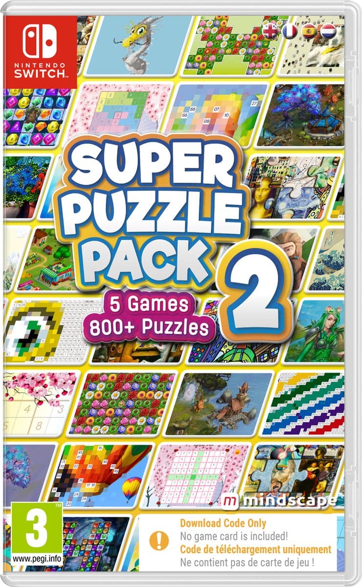 Super Puzzle Pack 2 - Switch (Code in a Box) — afbeelding 1